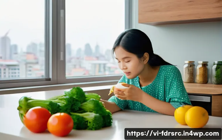 지역 사회에서 도시 식량 정의 활동 활성화하기 - **Prompt 1: Urban Family's Culinary Contemplation**
"A candid, realistic photograph capturing a ...